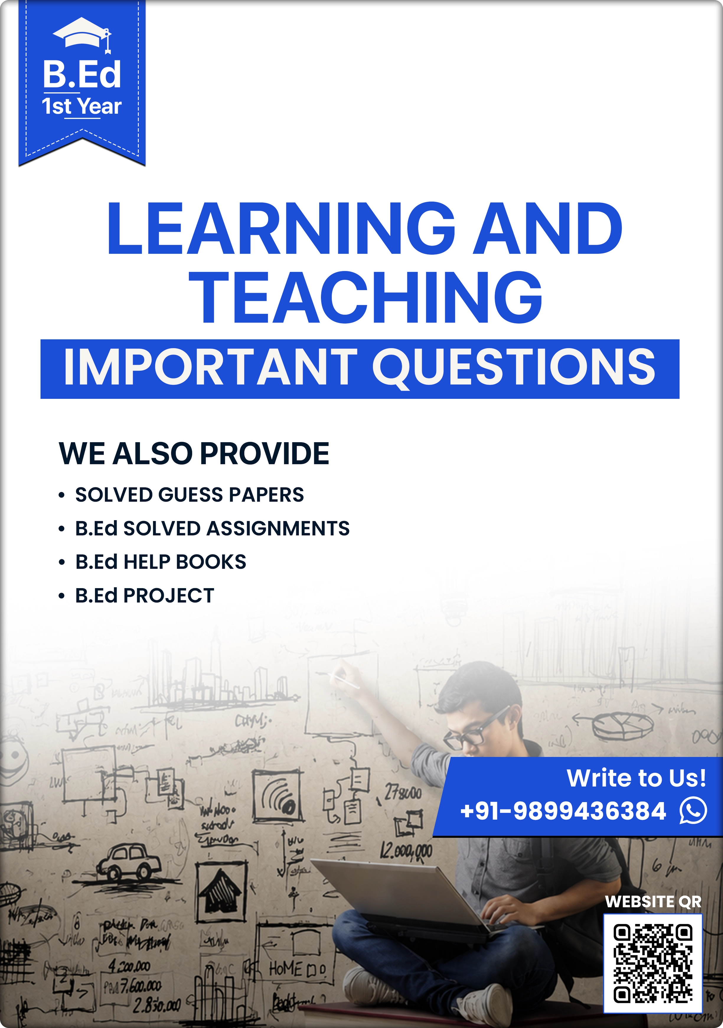 Learning and Teaching Important Questions B.Ed 1st Year MDU 2026