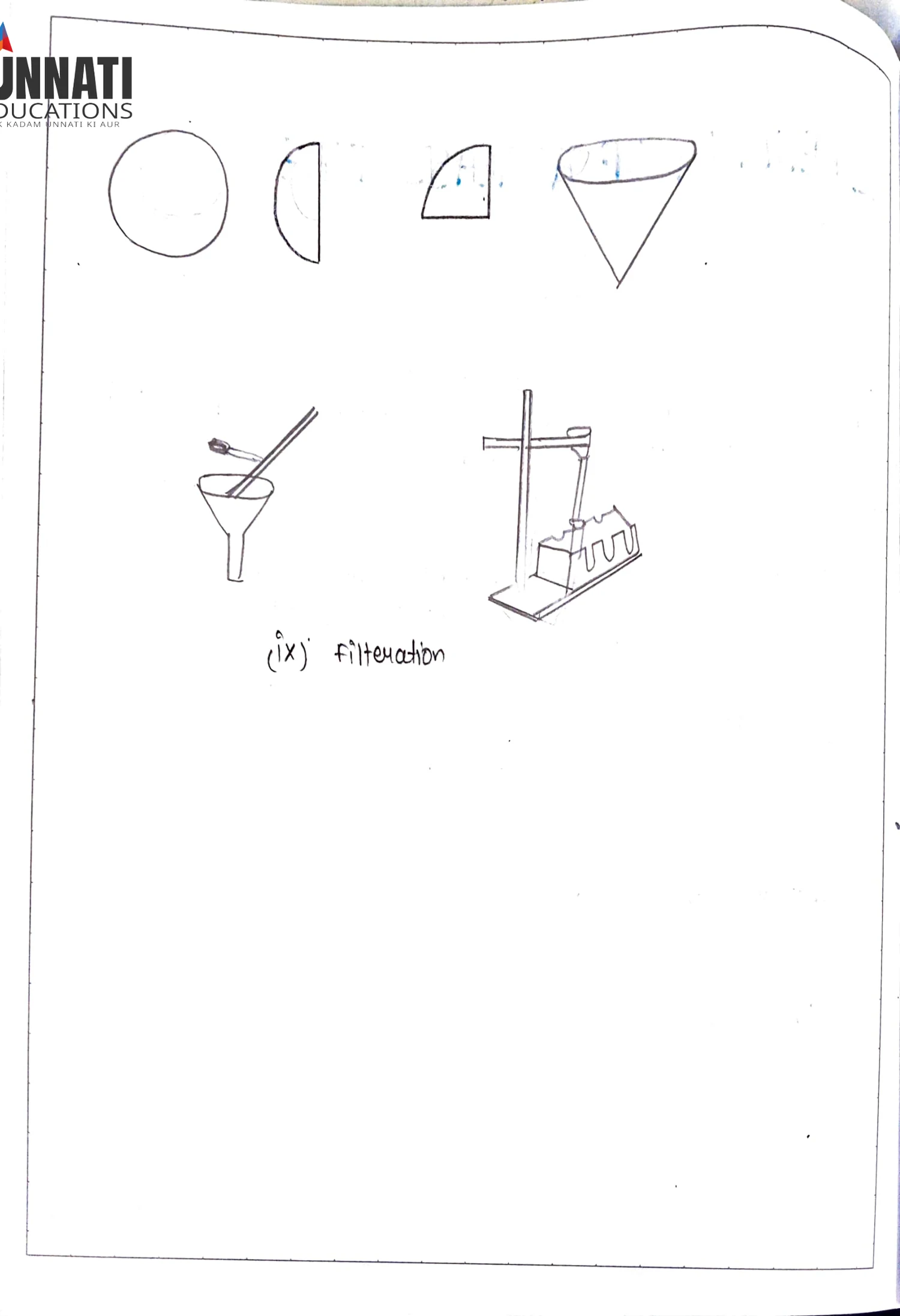Experiment 9: Filtration & Laboratory Apparatus Diagrams