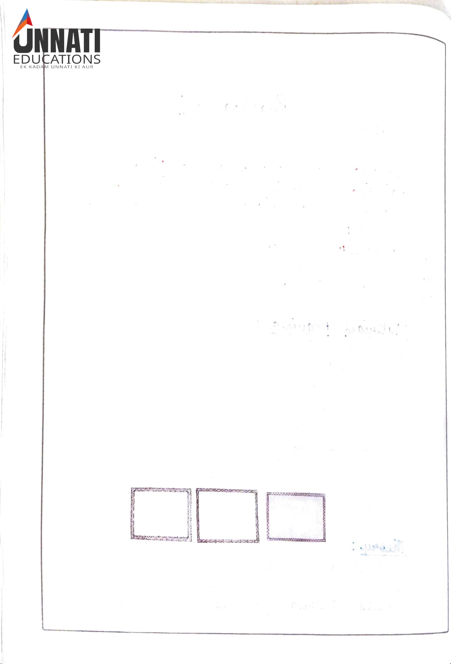 NIOS Folk Art 244 practical file sample page 4 - Madhubani: Border Layout