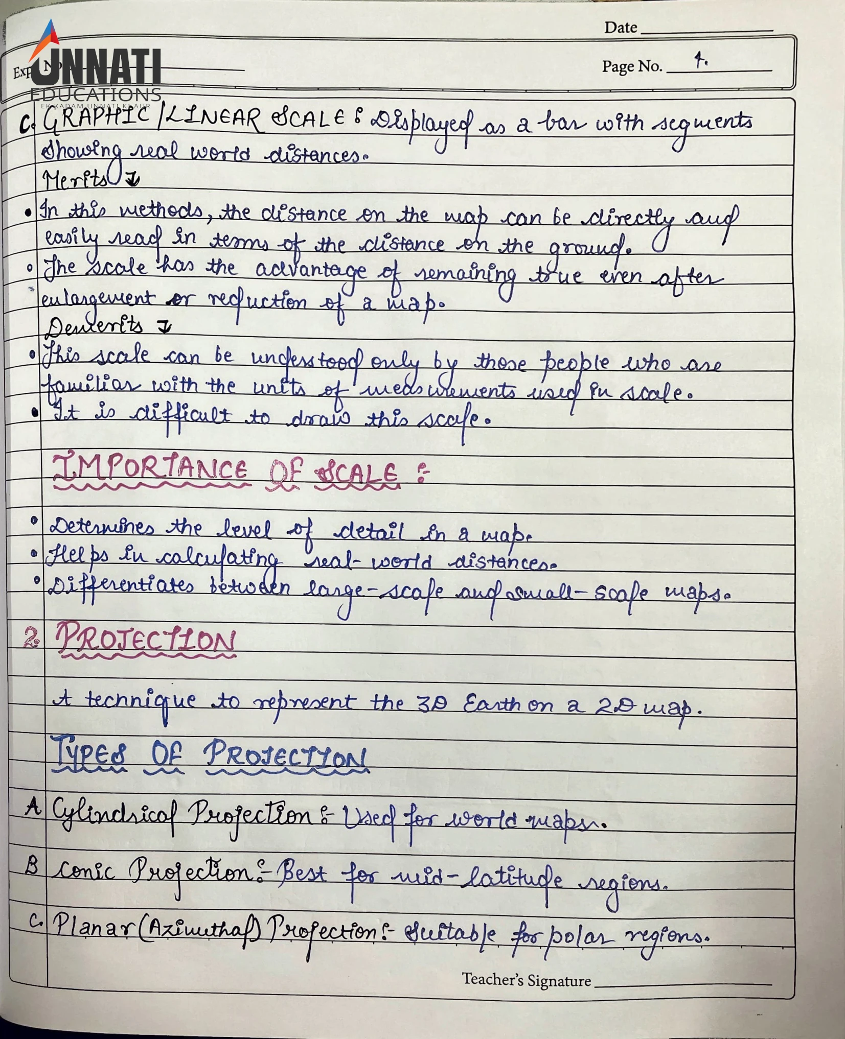 NIOS Geography 316 practical file sample page 7 – remote sensing platforms