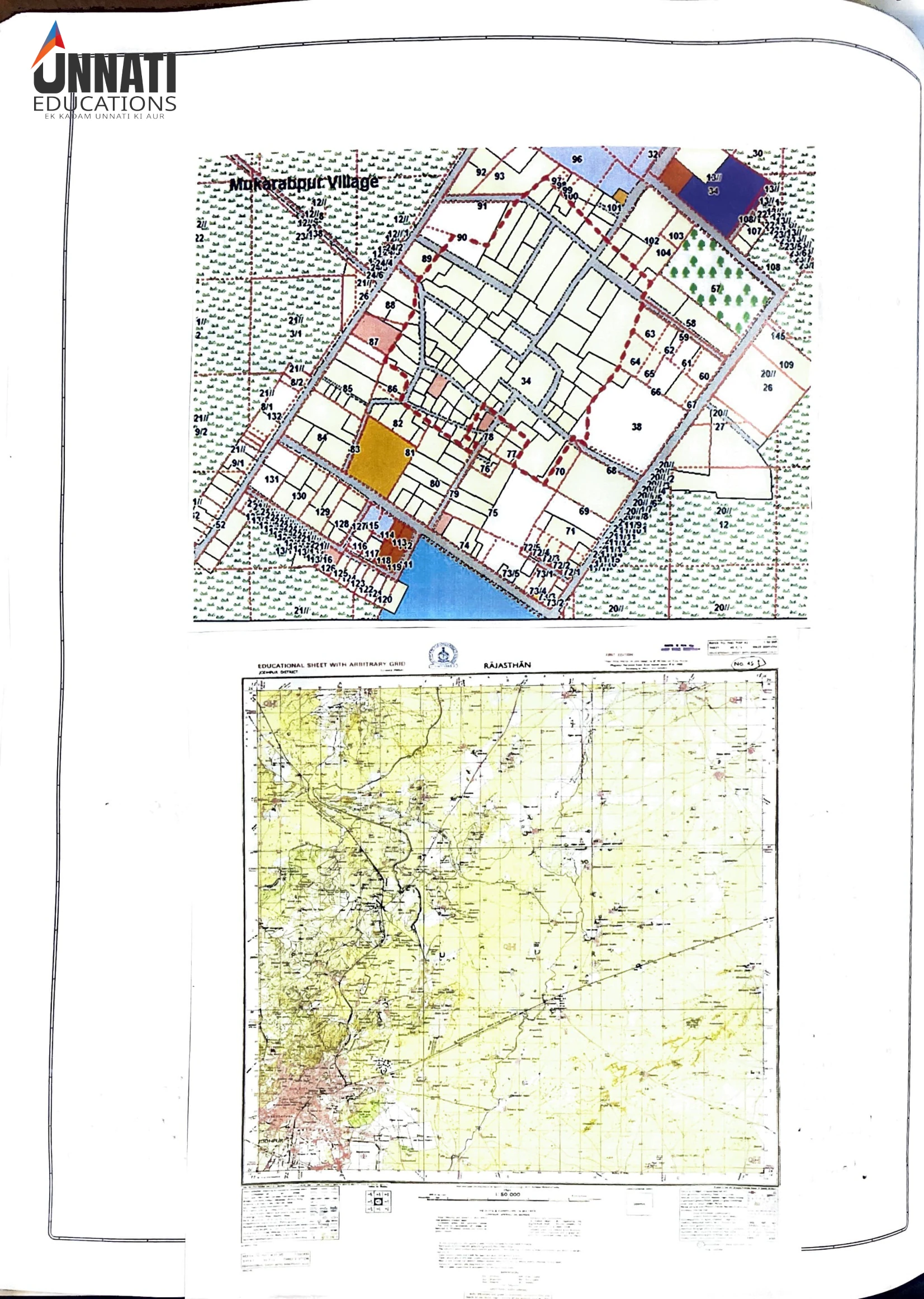 NIOS Geography 316 practical file sample page 12 – statistical data handling