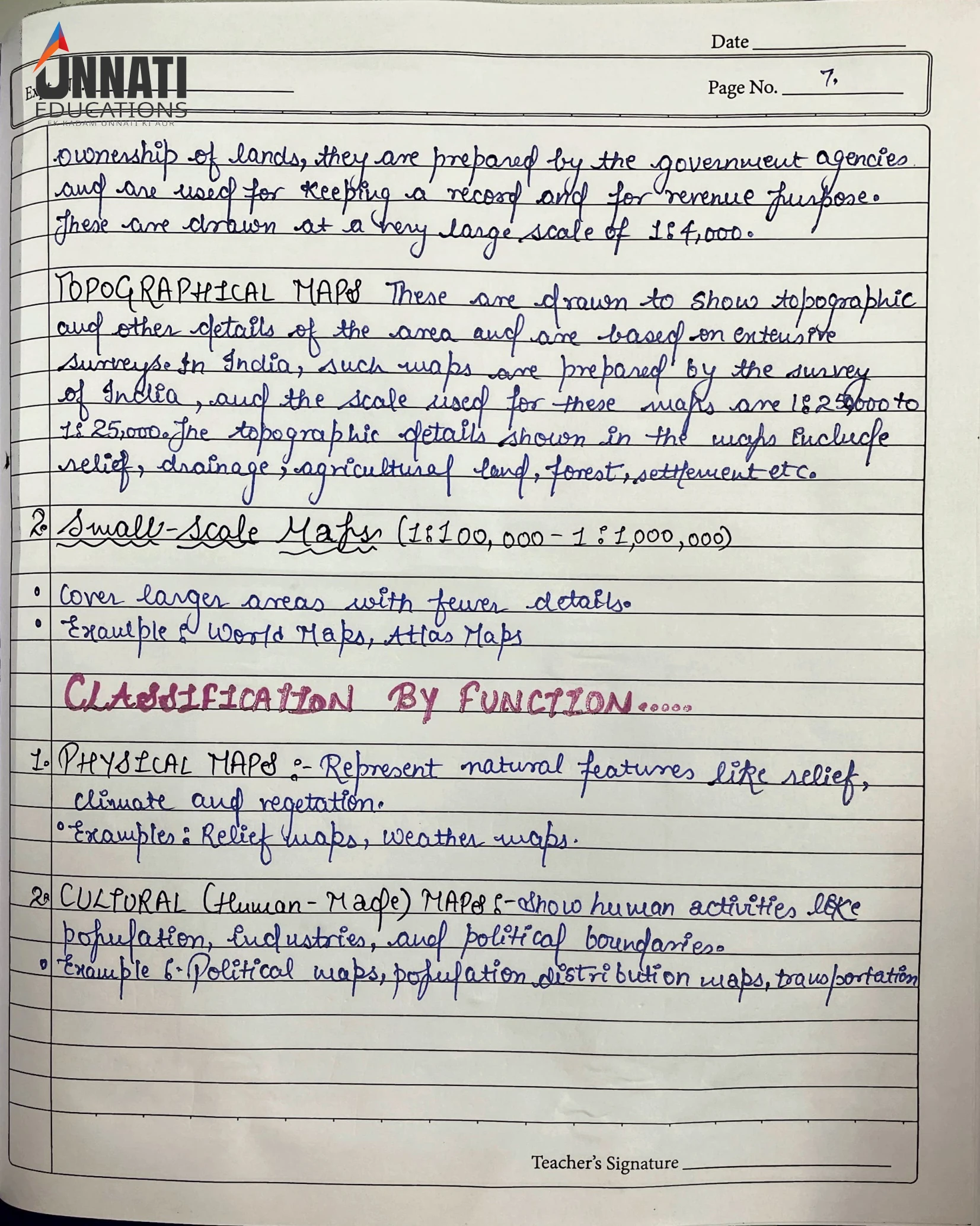 NIOS Geography 316 practical file sample page 13 – bar diagrams