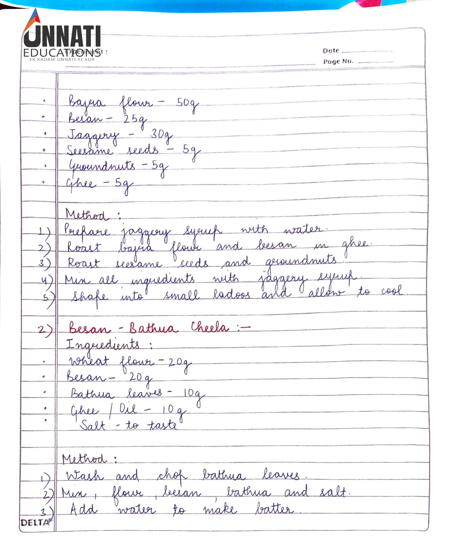 NIOS Home Science 321 practical file emotional behaviour and social adjustment page