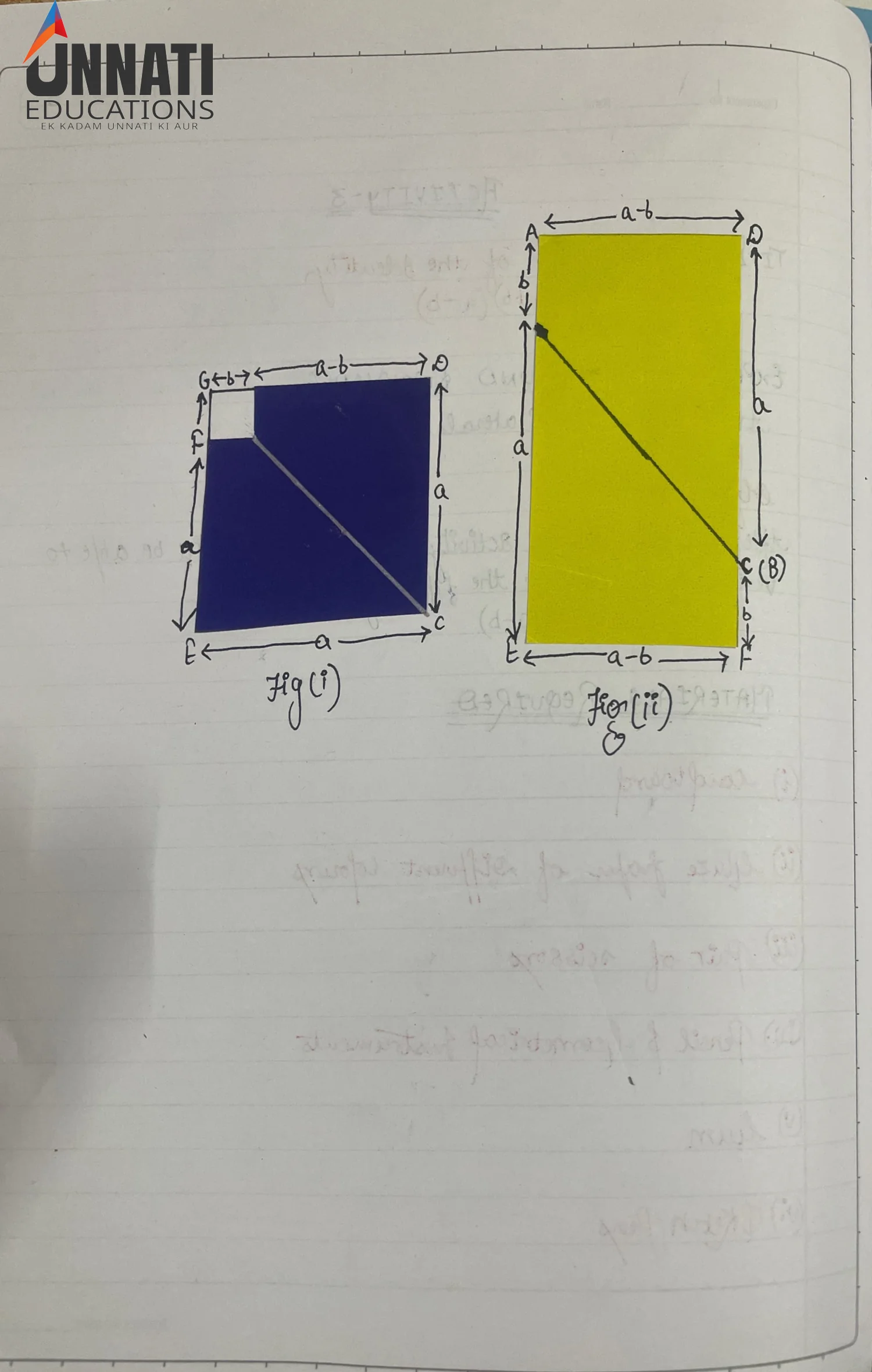 NIOS Mathematics 211 practical file sample page 10 - HCF Activity