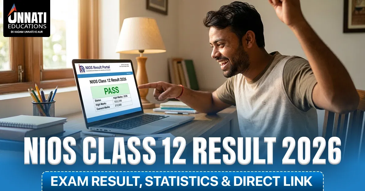 NIOS Class 12 Result 2026 — April 2026 Senior Secondary Exam Result, Statistics & Direct Link
