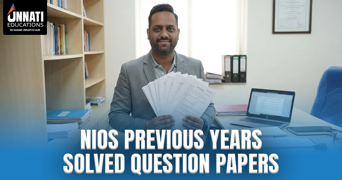 NIOS Previous Years Solved Question Papers (Long Stay)