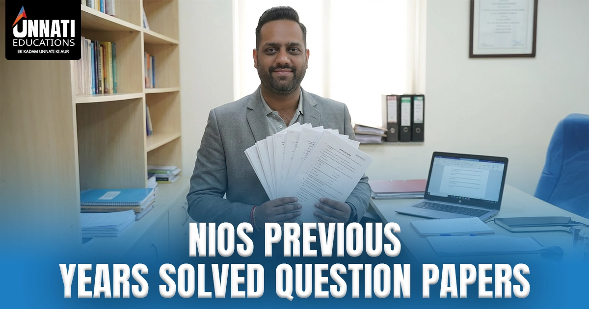 NIOS Previous Years Solved Question Papers