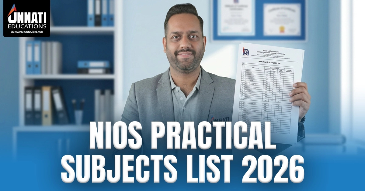 NIOS Practical Subjects List 2026