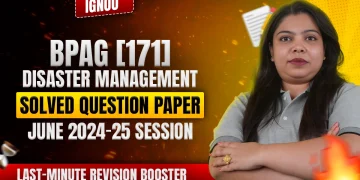 IGNOU BPAG 171 question paper June 2025 | BPAG 171 Question Paper Fully Solved Don’t Miss