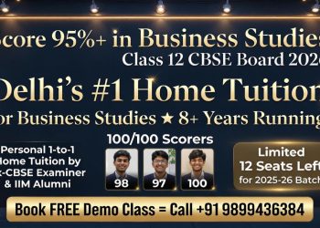 Business Studies Home Tuition in Delhi