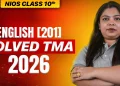 NIOS Hindi Class 10th (201) TMA Solution - All You Need To Know