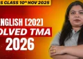 NIOS Class 10th English TMA 2025-26 Solved | NIOS Class 10 English 202 TMA Full 20/20 Now