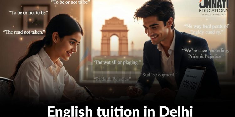 English tuition in Delhi