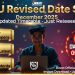 IGNOU Revised Date Sheet December 2025