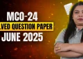 IGNOU MCOM MCO-24 Question Paper 2025 | Solved June 2025 | 70+ Score Guide
