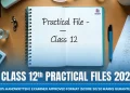 NIOS Class 12 Practical Files & Experiments (Lab)
