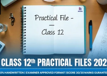 NIOS Class 12 Practical Files & Experiments (Lab)