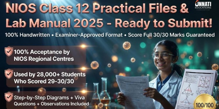 NIOS Class 12 Practical Files & Experiments (Lab)
