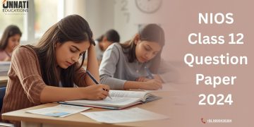 NIOS Class 12 Question Paper 2024