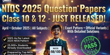 NIOS Question Paper 2025 Class 10 & 12