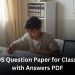 NIOS Question Paper for Class 10 with Answers PDF