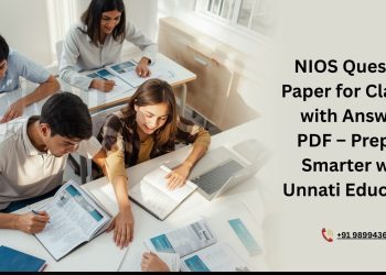 NIOS Question Paper for Class 12 with Answers PDF – Prepare Smarter with Unnati Education