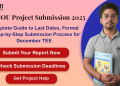 ignou project submission 2025