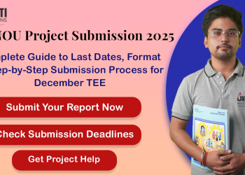 ignou project submission 2025