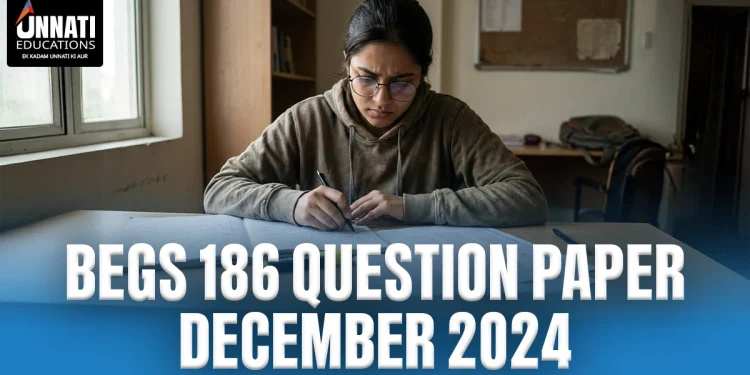 BEGS 186 Question Paper December 2024