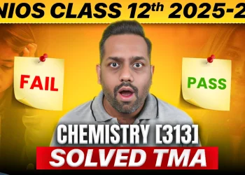 NIOS chemistry (313) TMA2025-26 – The truth no one will tell you