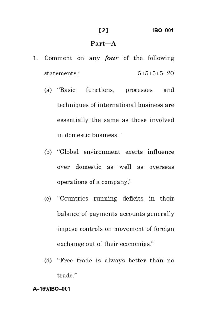 IBO 01 question paper june 2025