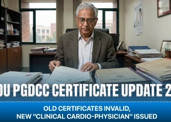 IGNOU PGDCC Certificate Update 2025: Old Certificates Invalid, New “Clinical Cardio-Physician” Issued