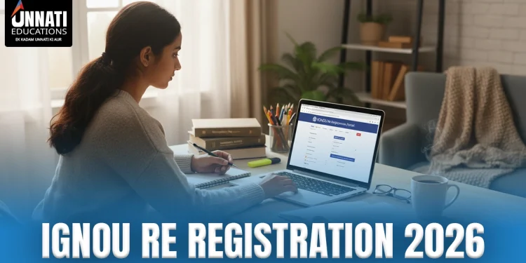 IGNOU Re Registration 2026