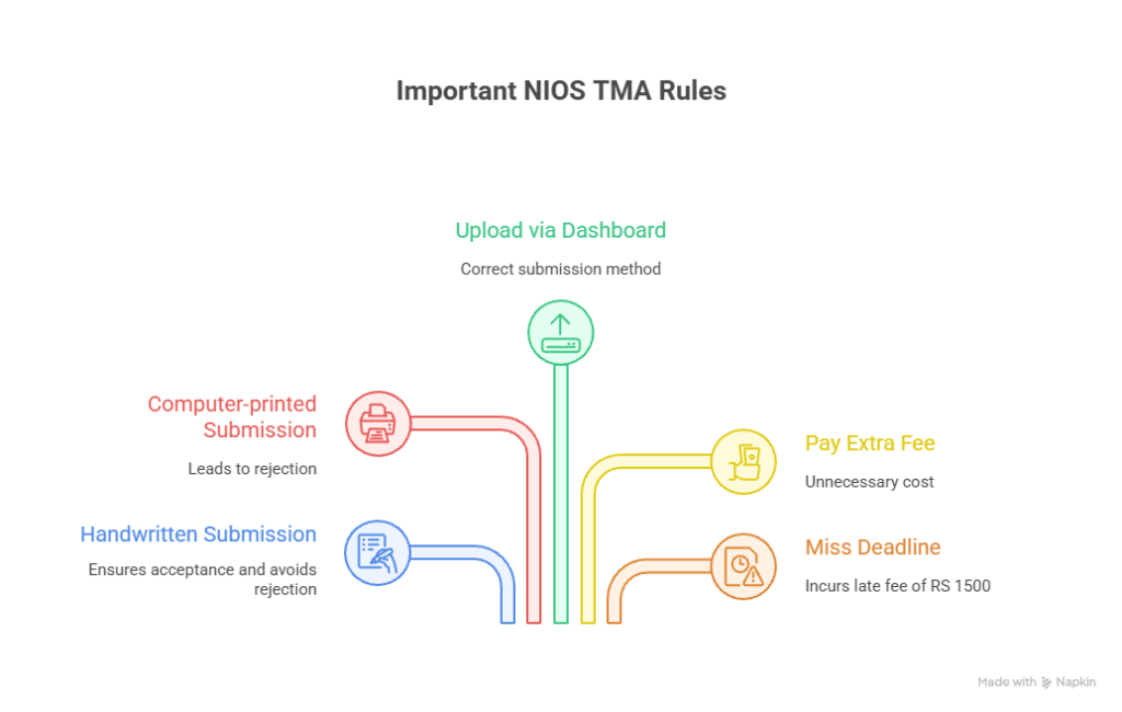 Important NIOS TMA Rules (Read Carefully)