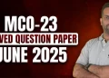 IGNOU MCO 023 Question Paper June 2025 | MCO 23 Important Questions Guide (Brutal Truth)
