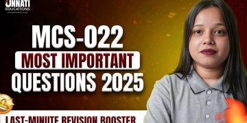 MCS 022 Question Paper