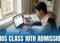 NIOS Class 10th Admission