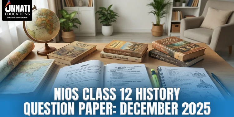NIOS Class 12 History Question Paper