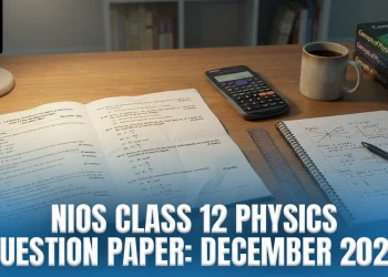 NIOS Class 12 Physics Question Paper