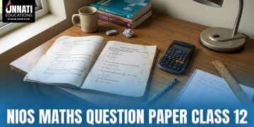 NIOS Maths Question Paper Class 12