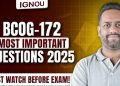 bcog 172 question paper june 2025 banner