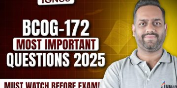 bcog 172 question paper june 2025 banner