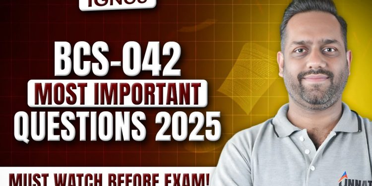 BCS 042 Question Paper June 2025