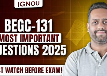 BEGC 131 question paper