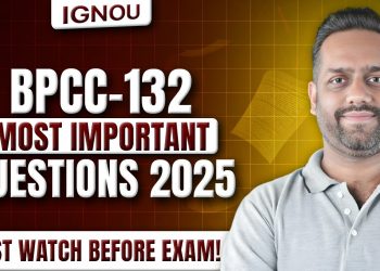 BPCC 132 question paper