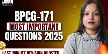 bpcg 171 question paper