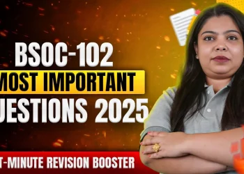 BSOC 102 Question Paper June 2025