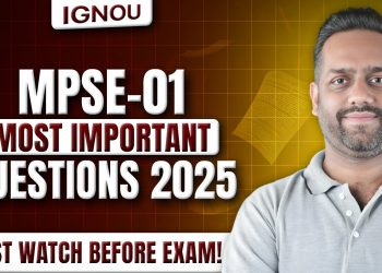 MPSE 01 Question Paper June 2025