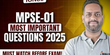 MPSE 01 Question Paper June 2025