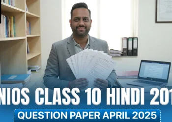 NIOS Class 10 Hindi 201 Question Paper April 2025